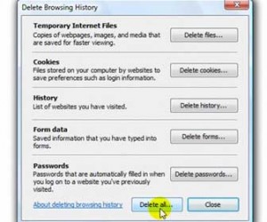 Learn How-To Delete Internet Explorer and Firefox History, Cookies, Passwords and Cache