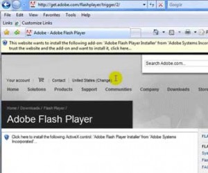 Learn How-To Install the Adobe Flash Player onto Internet Explorer