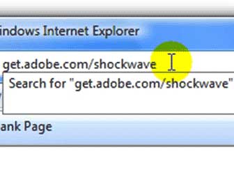 Learn How-To Install the Adobe Shockwave Player onto Internet Explorer