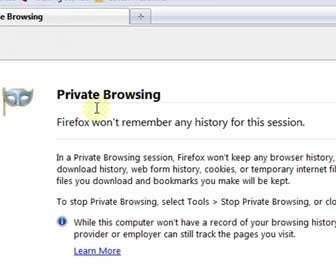 How-To Use the Firefox 3.5+ Private Browsing Feature