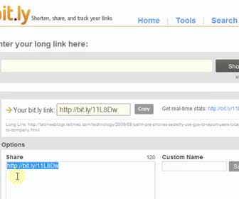 How-To Shorten Long Web Addresses (aka URLs) Using Bit.ly